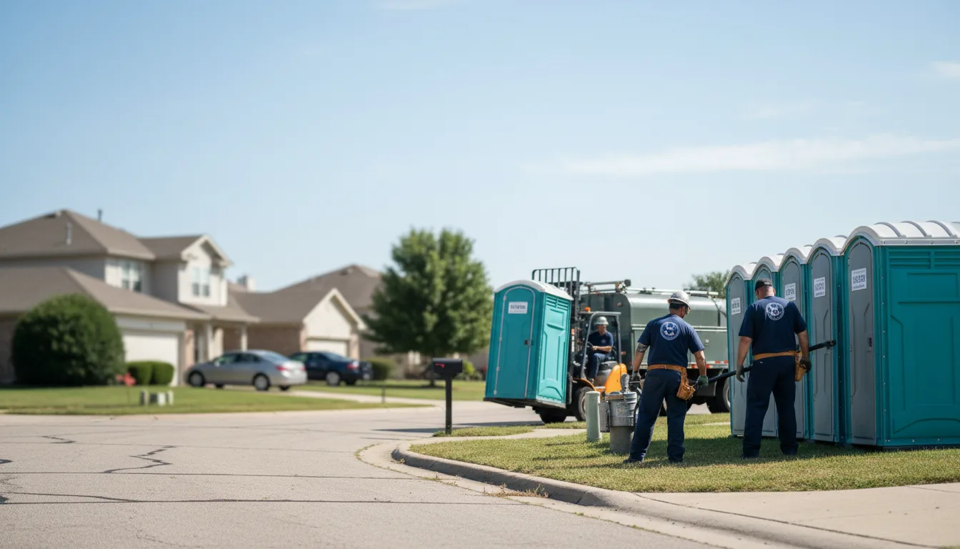 Porta Potty Rental in Fairfield, CA near me